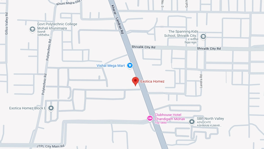 Location of Exotica Homez - Image 388509