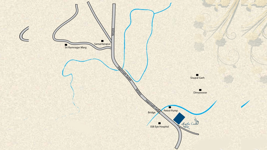 Location of Aastha Castle - Image 388887