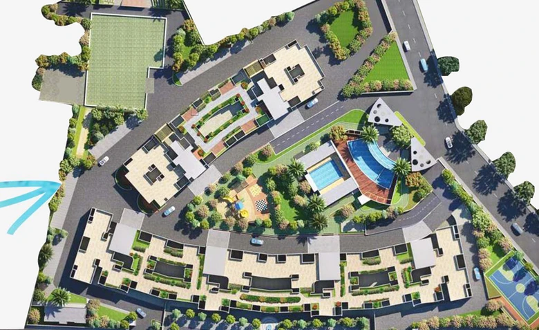Master Plan of Kunal Aspiree in Balewadi, Pune - Image 10673