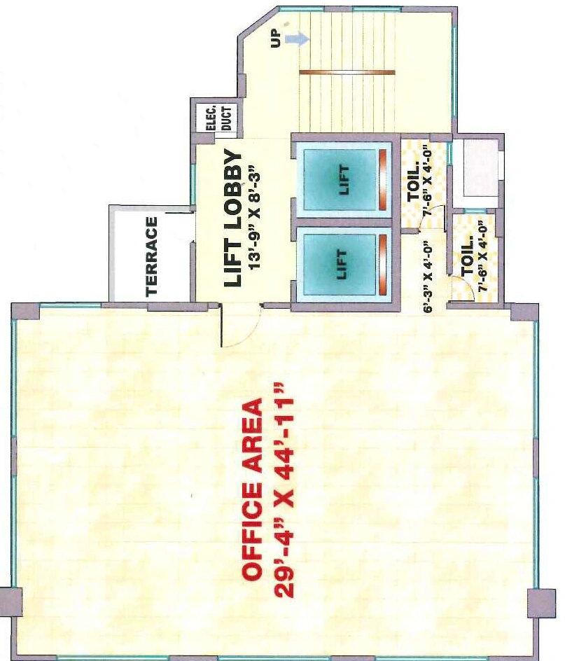 Floor Plan of K Raheja Prime in Andheri East, Mumbai - Image 388922