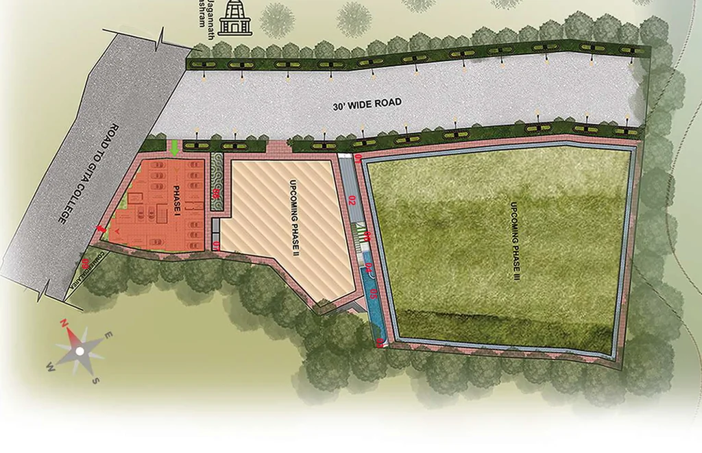 Master Plan of My Hill Nest in Madanpur, Bhubaneswar - Image 388976