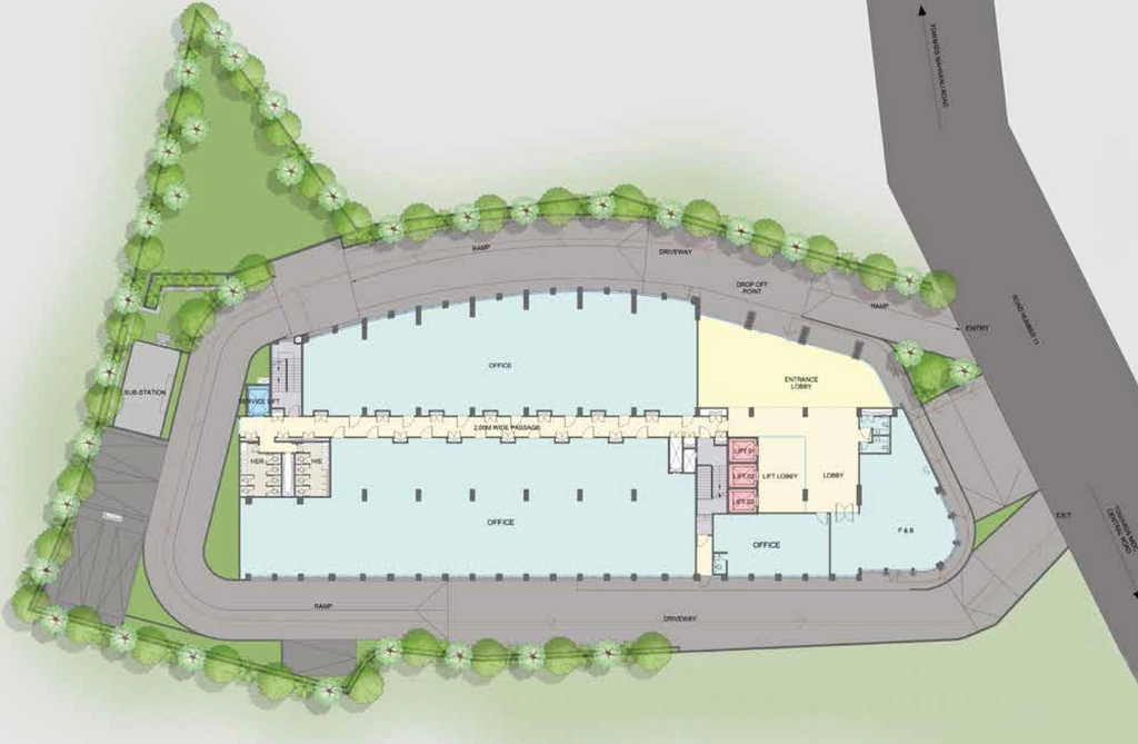 Master Plan of Lodha Supremus in Andheri East, Mumbai - Image 388932