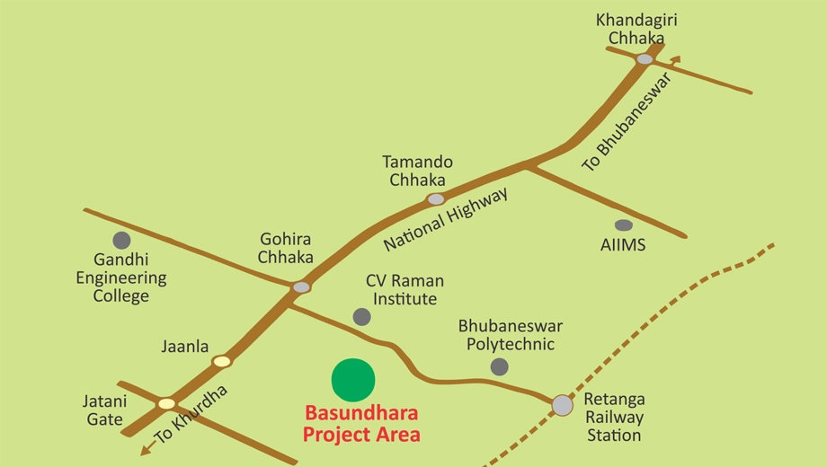 Location of Build Basundhra Village - Image 388734