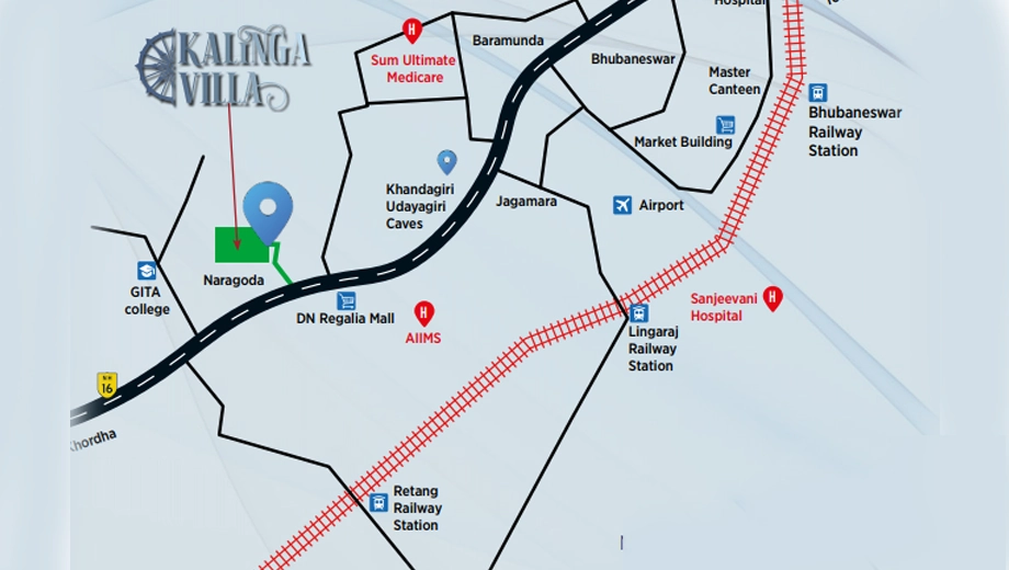 Location of Bhawani Kalinga Villa - Image 388917