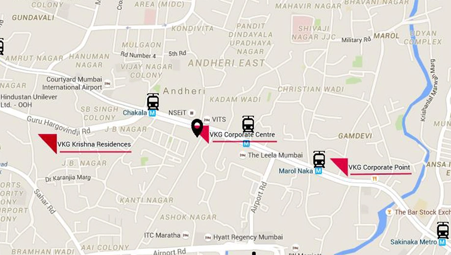 Location of VKG Corporate Centre in Andheri East, Mumbai - Image 388995