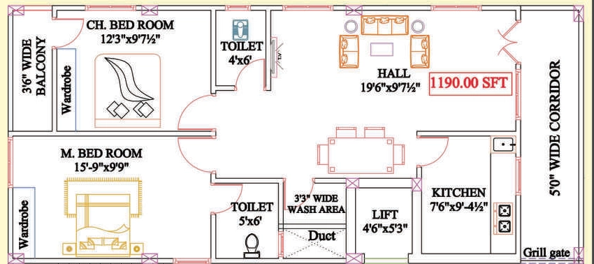 2 BHK Flat in GPR Homes in Gajulramaram, Hyderabad - Image 911984