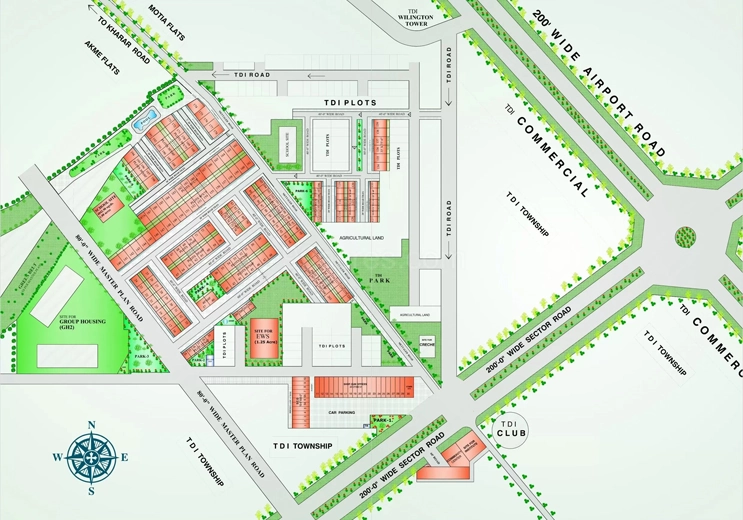 Master Plan of Basant Homes in Mohali, Chandigarh - Image 388694