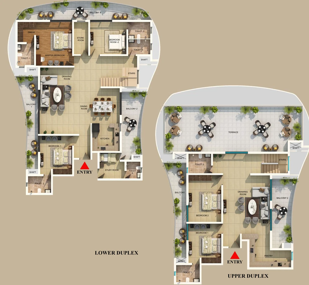 5 BHK Duplex in Aspire Leisure Park in Noida Extension, Noida - Image 912858
