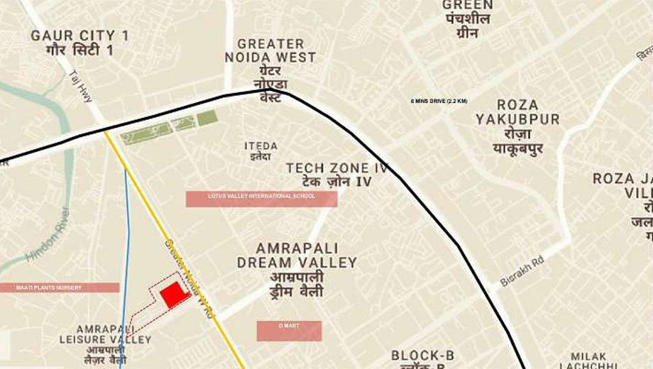 Location of Aspire Leisure Park - Image 391293