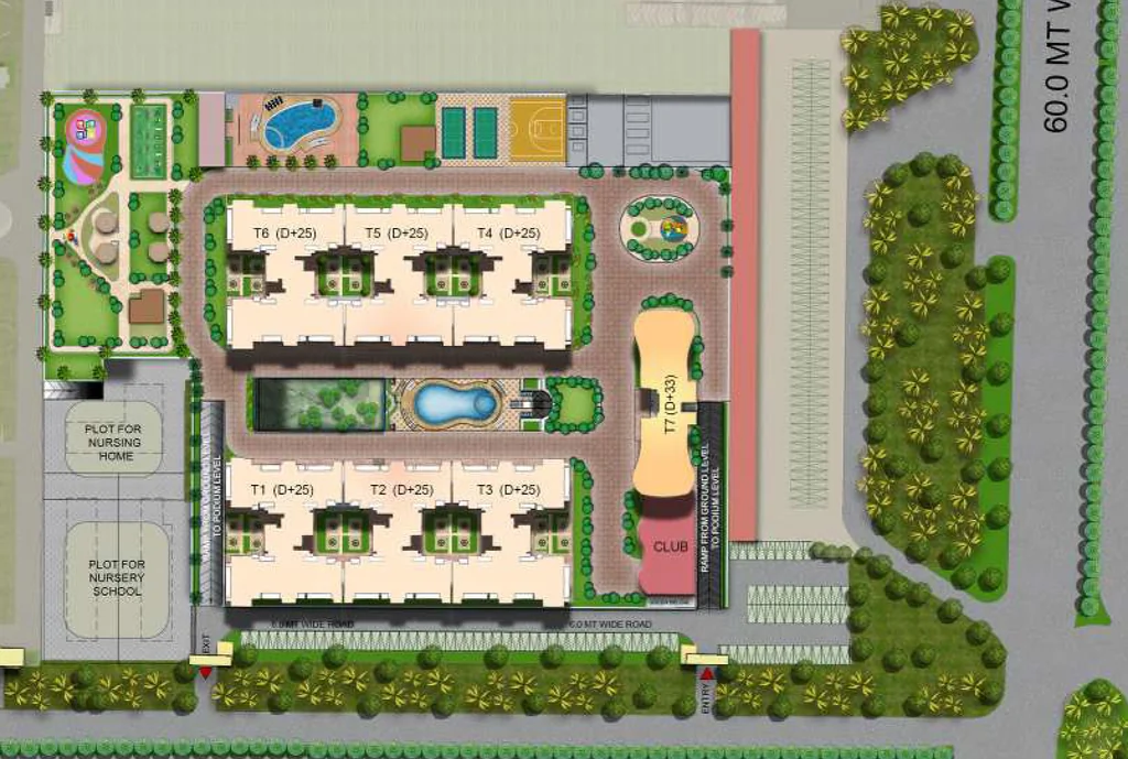 Master Plan of Aspire Leisure Park in Noida Extension, Noida - Image 391295
