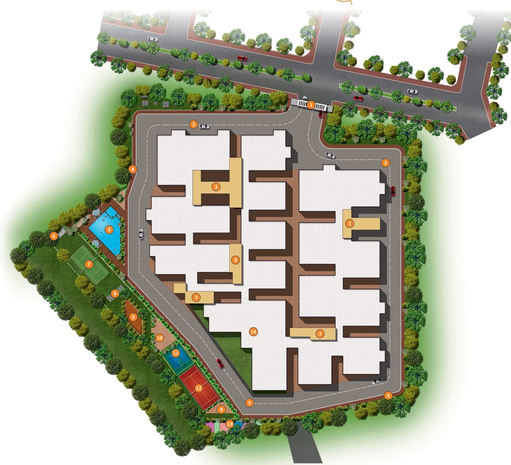 Master Plan of Palmyra Meadows in Suchitra, Hyderabad - Image 389217