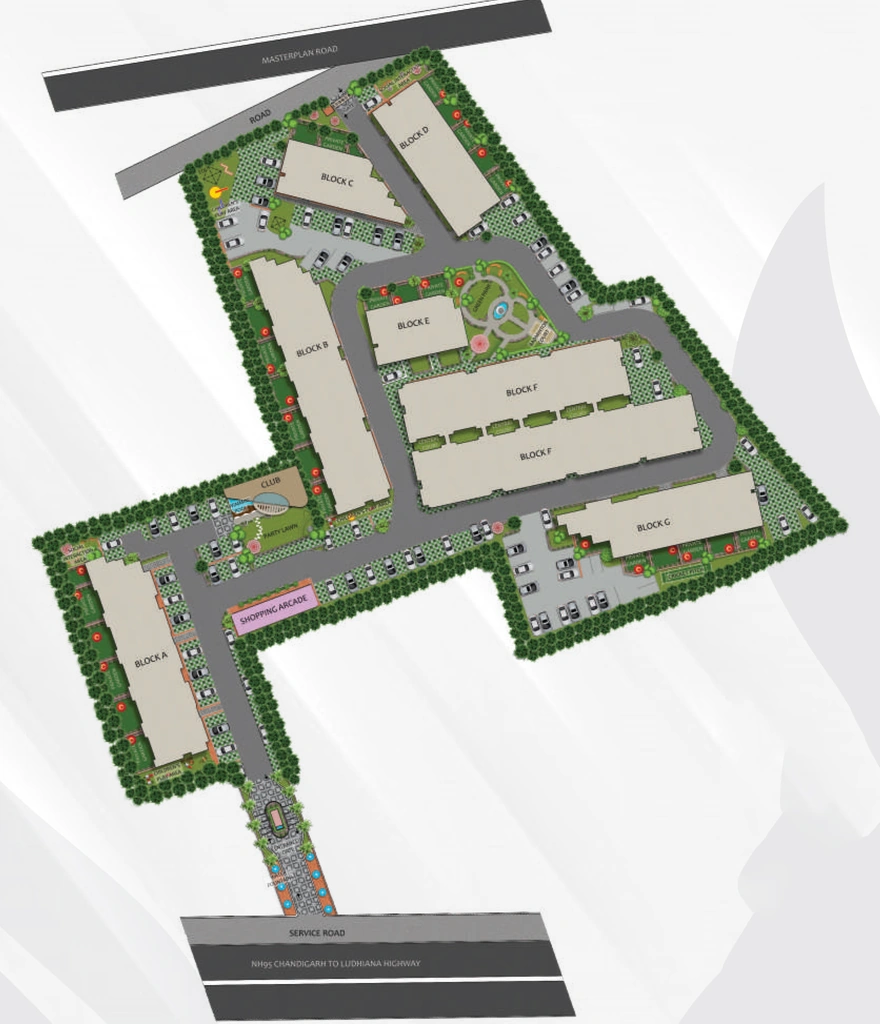 Master Plan of Navdesh Park East in Mohali, Chandigarh - Image 388799