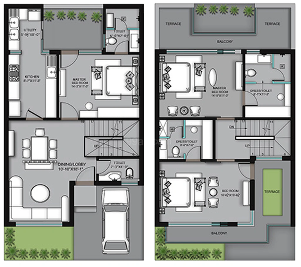 3 BHK House/Villa in SK The Gateway in Mohali, Chandigarh - Image 911845