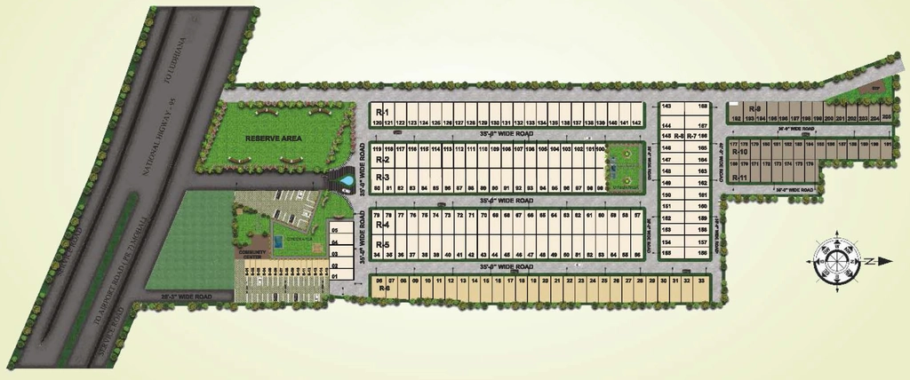 Master Plan of SK The Gateway in Mohali, Chandigarh - Image 388837