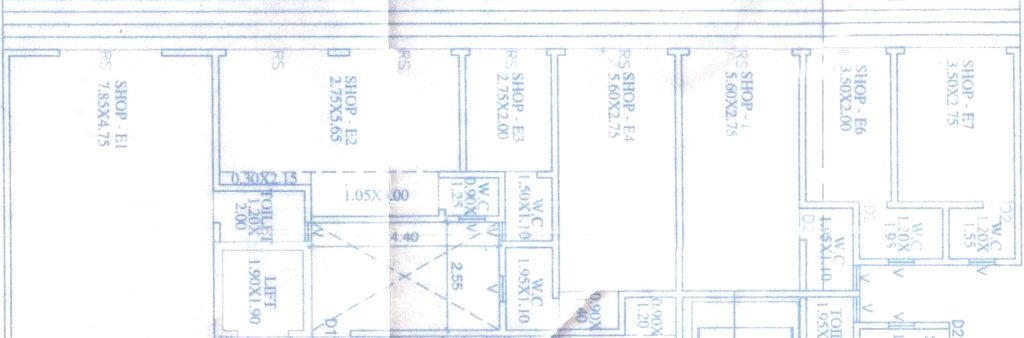 Floor Plan of Commercial Elite Tower in Nalasopara West, Palghar - Image 391418