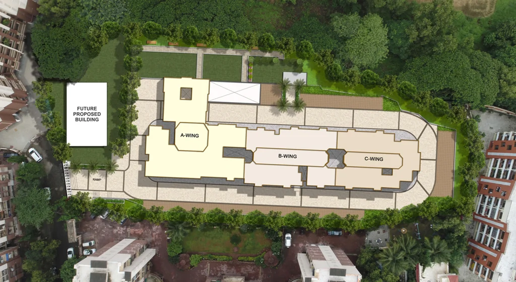 Master Plan of Rajhans Moonstone in Vasai West, Palghar - Image 391610