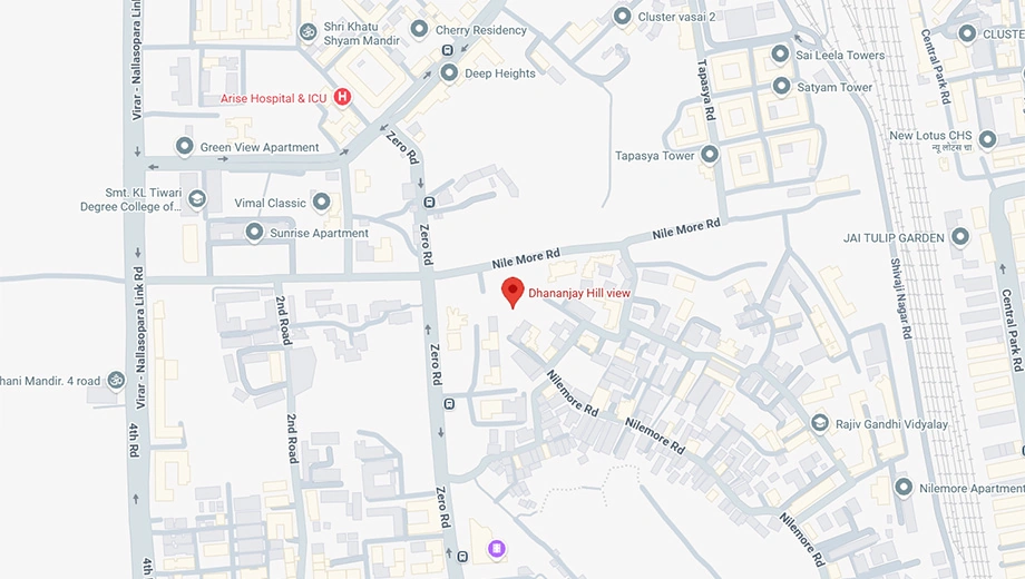 Location of Commercial Dhanlaxmi Dhananjay Hill View - Image 391400