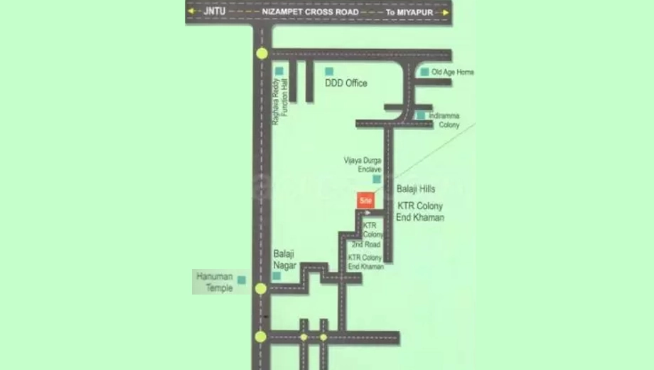 Location of Deva Vijaya Durga Residency - Image 389491