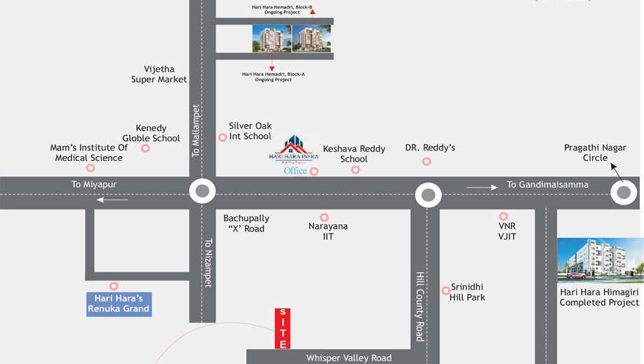 Location of Hari Hara Hallmark - Image 389514