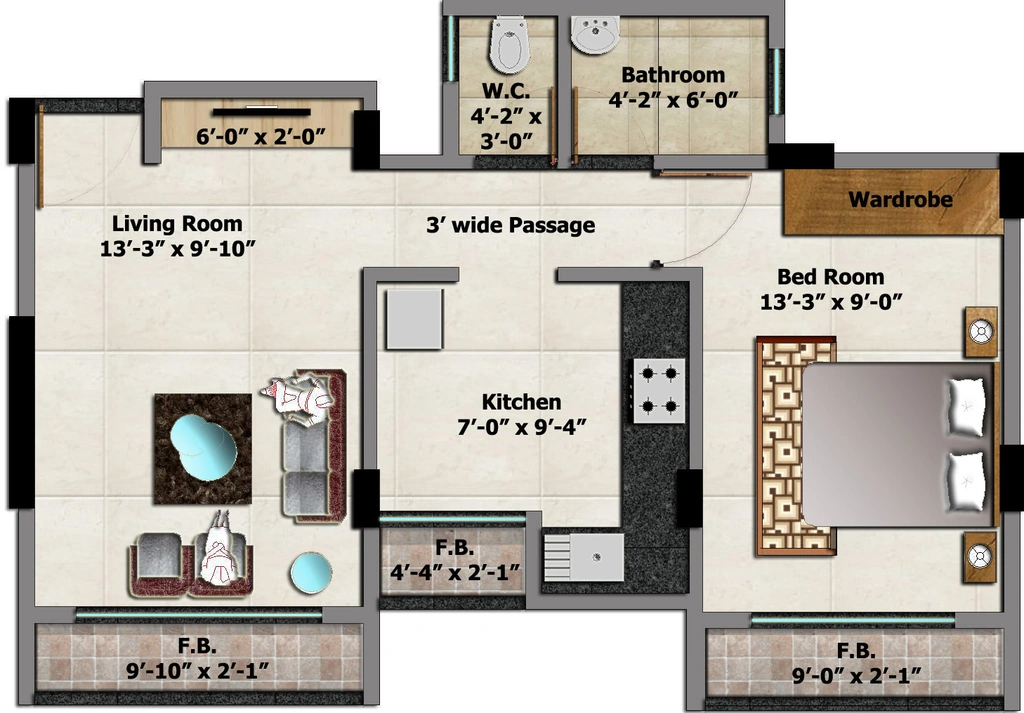 1 BHK Flat in Gandhi Malati Heritage in Khopoli, Navi Mumbai - Image 912199