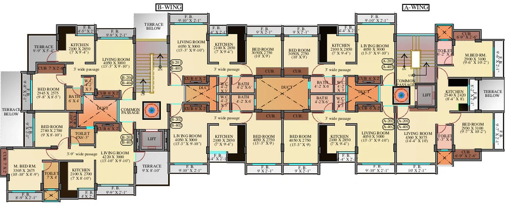Floor Plan of Gandhi Malati Heritage in Khopoli, Navi Mumbai - Image 389697