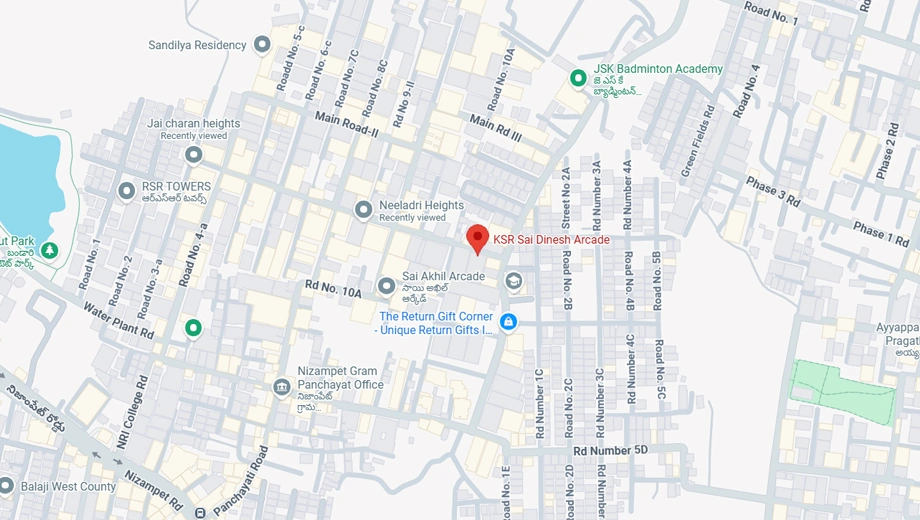 Location of KSR Sai Dinesh Arcade - Image 389956