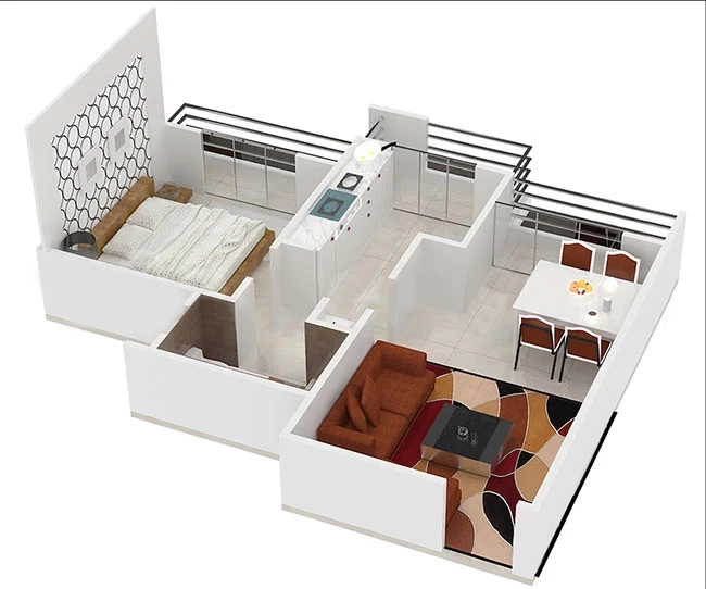 1 BHK Flat in Malav Vallencia in Khopoli, Navi Mumbai - Image 912190