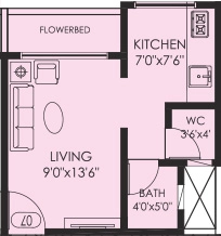 1 RK Studio Apartment in Daata Residency in Khopoli, Navi Mumbai - Image 912207
