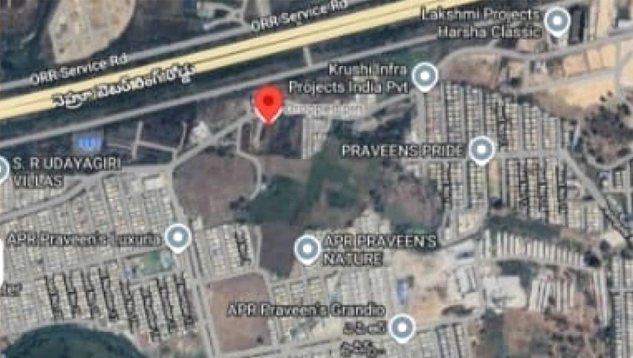 Location of Akkhila Neeladri Residency - Image 389469