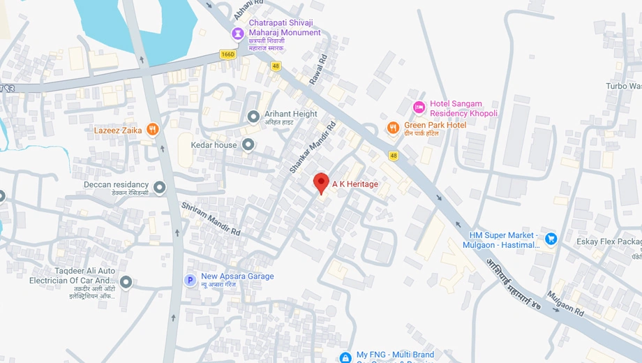 Location of Commercial Patel A K Heritage in Khopoli, Navi Mumbai - Image 389640