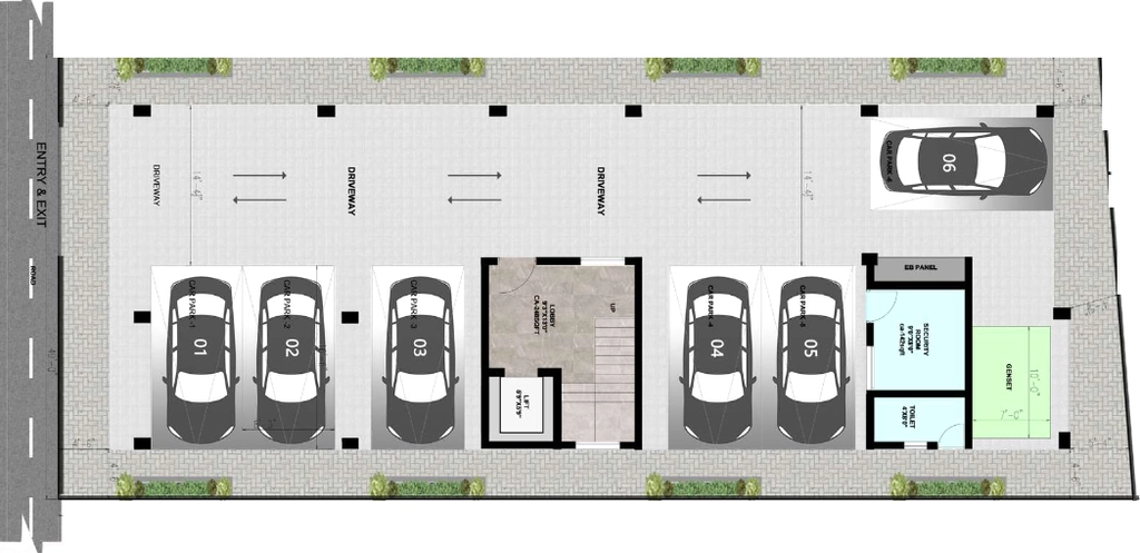 Master Plan of JKB Harsha in Valasaravakkam, Chennai - Image 389300