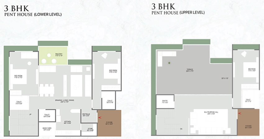 3 BHK Duplex in Aasthaa Parisar in Memnagar, Ahmedabad - Image 912058