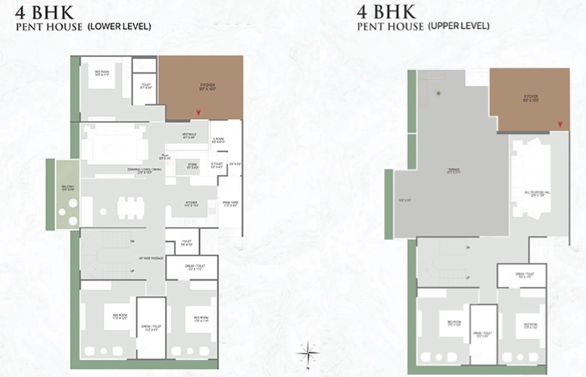 4 BHK Duplex in Aasthaa Parisar in Memnagar, Ahmedabad - Image 912060