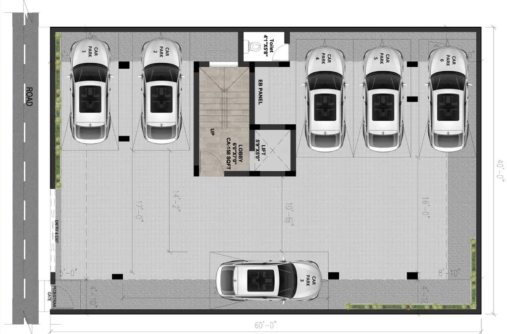 Master Plan of JKB Athulyam in Valasaravakkam, Chennai - Image 389331