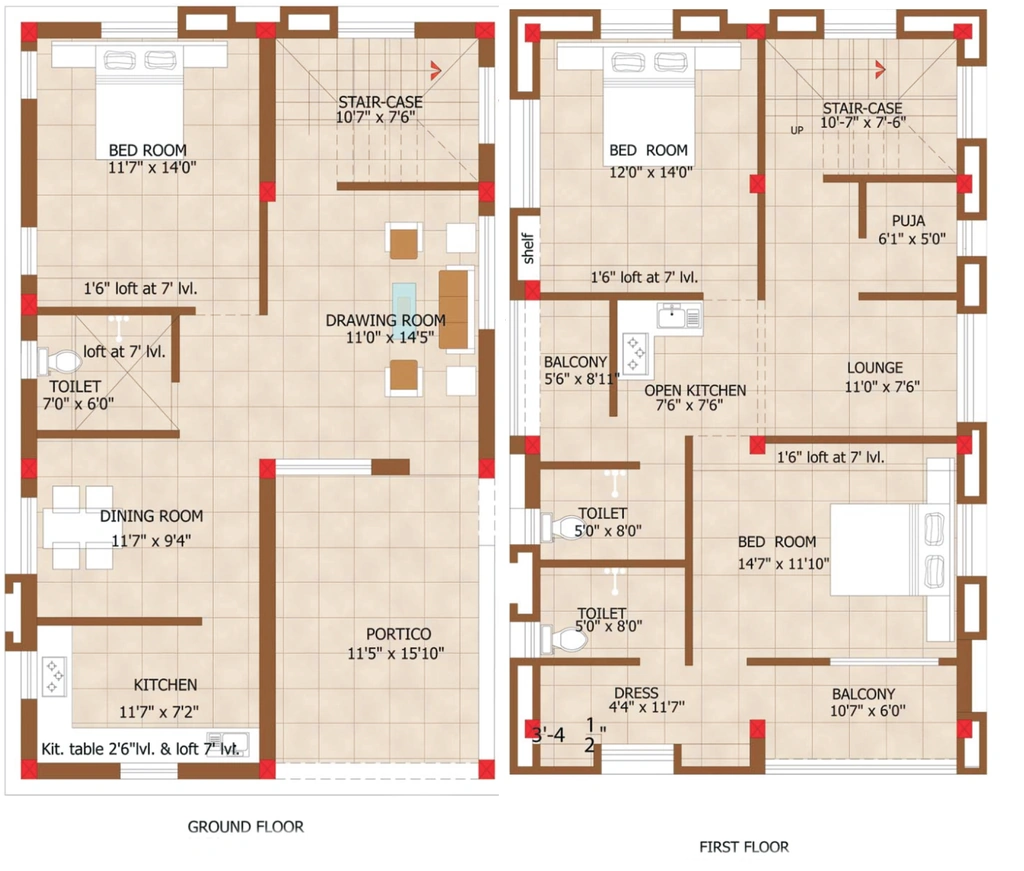 3 BHK House/Villa in Dream Shakuntala Enclave in Old Town, Bhubaneswar - Image 912248