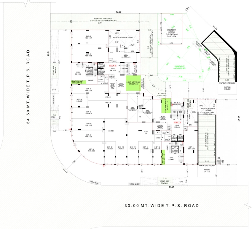 Master Plan of Commercial Adani Amora in Shantigram, Ahmedabad - Image 389347