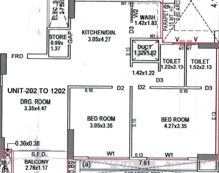 2 BHK Flat in Akash Ananta Arena in Sanand, Ahmedabad - Image 912097