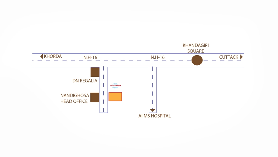 Location of Baishnodevi Sai Subhadra - Image 389820