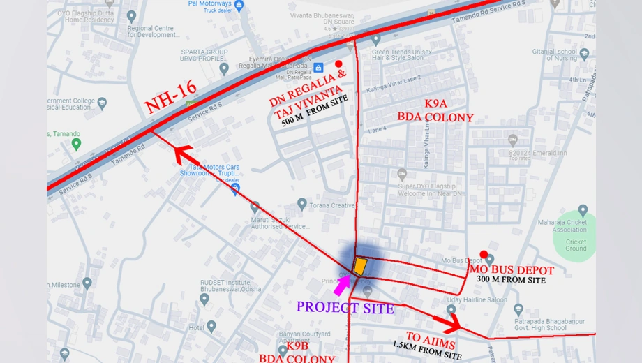 Location of Sukhyat Sai Rekha Enclave - Image 389845