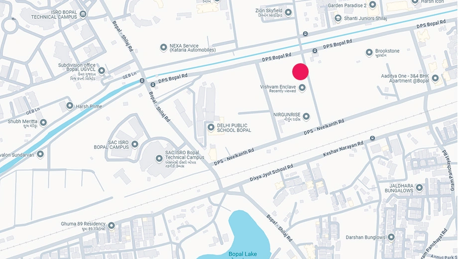 Location of Commercial Akshar Solo Sparsh - Image 389485