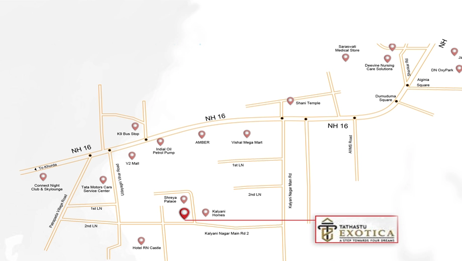 Location of Tathastu Exotica - Image 389875
