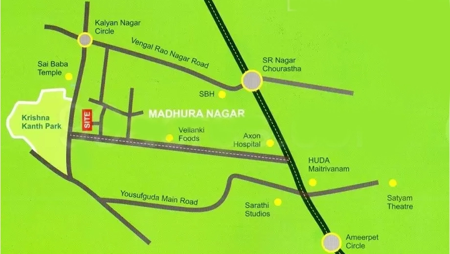 Location of Satyadeva Dreams - Image 390017