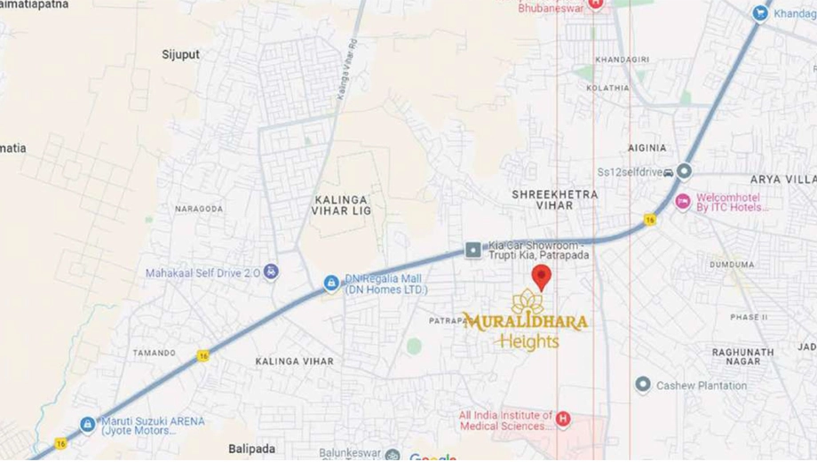 Location of Trilochan Muralidhara Heights - Image 389888