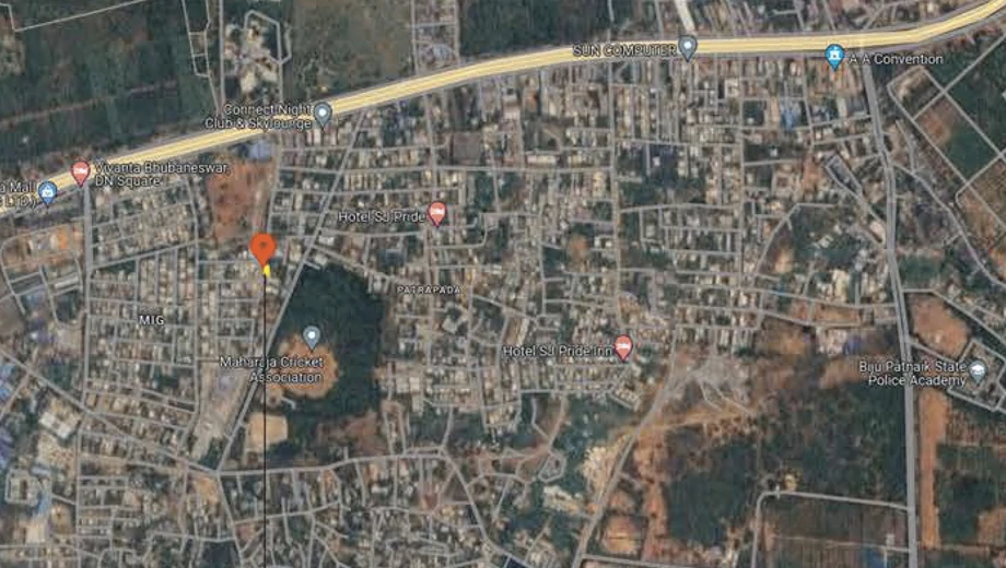 Location of Trilochan Harihar Residency in Patrapada, Bhubaneswar - Image 389882