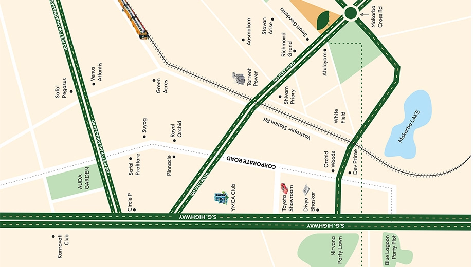 Location of Commercial Arbuda Arbre - Image 389543