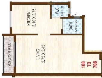 1 RK Studio Apartment in Krishna Residency in Khopoli, Navi Mumbai - Image 912242