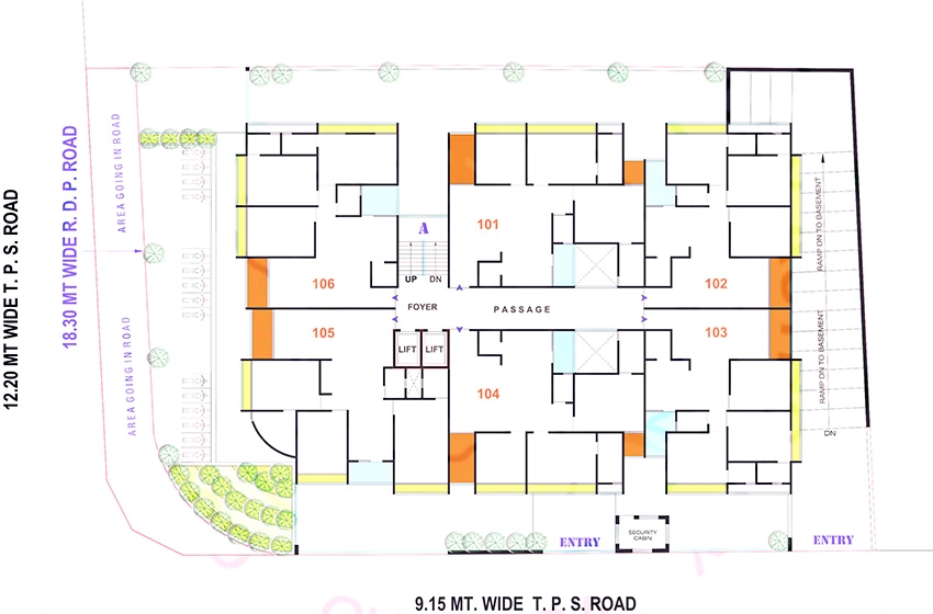 Master Plan of Dev Shree Dev 42 in Paldi, Ahmedabad - Image 389724