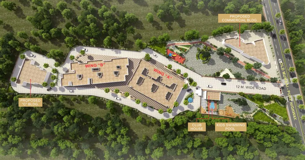 Master Plan of Ufasa Deccan Residency in Khopoli, Navi Mumbai - Image 389864