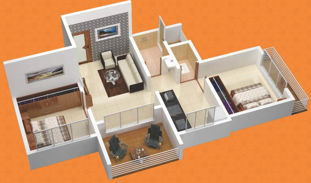 1.5 BHK Flat in Bhakti Bellavue in Khopoli, Navi Mumbai - Image 912261