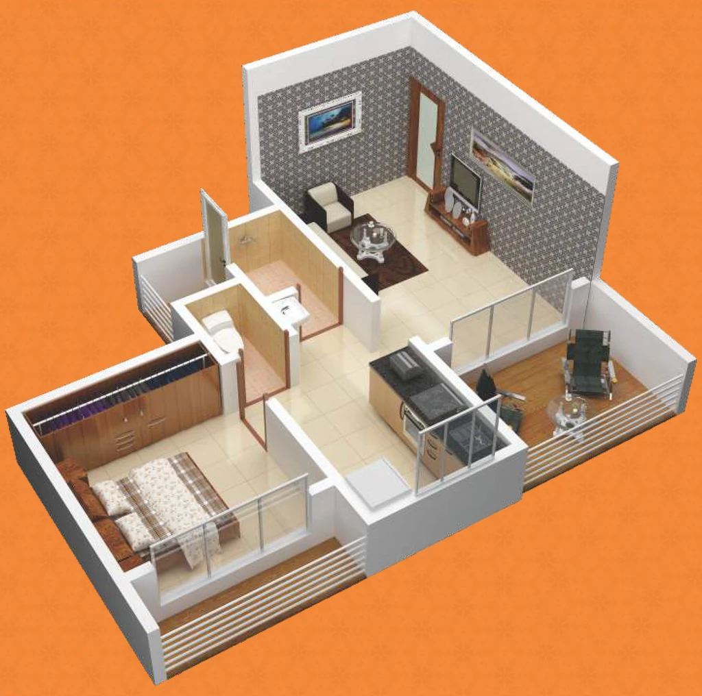 1 BHK Flat in Bhakti Bellavue in Khopoli, Navi Mumbai - Image 912260